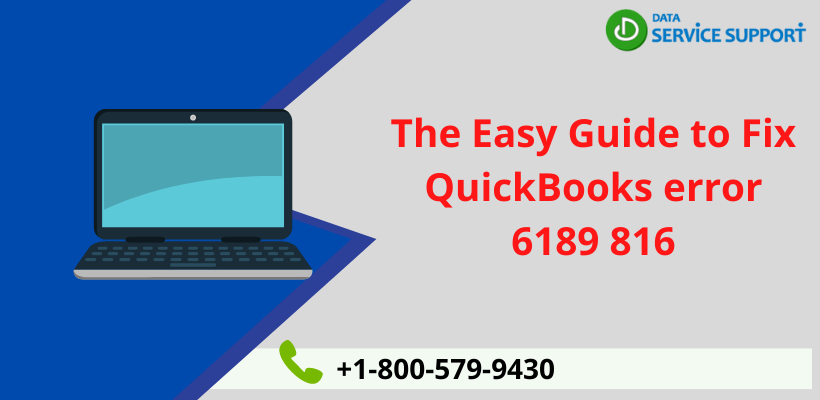 QuickBooks error 6189 816